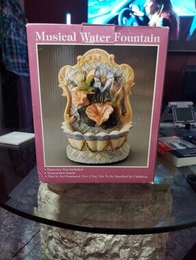 Vintage Musical Water Fountain
